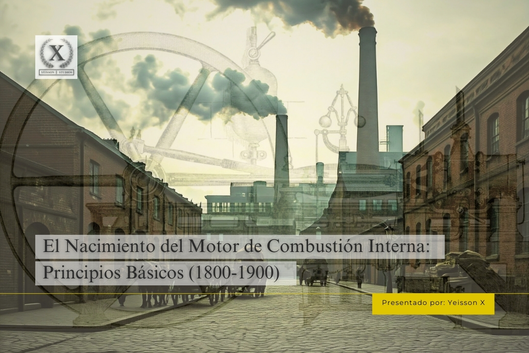 El Nacimiento del Motor de Combustión Interna: Principios Básicos (1800-1900)